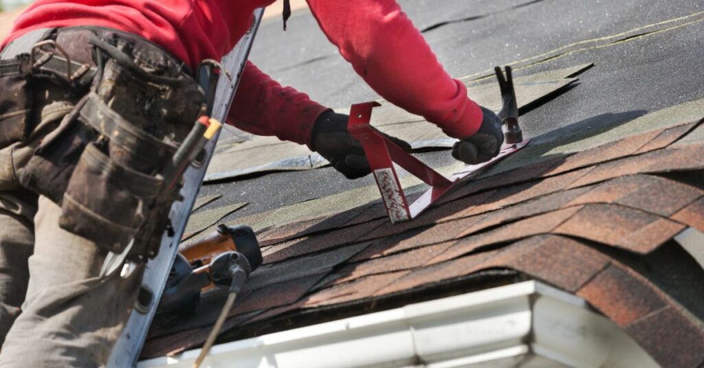 travaux sur toiture