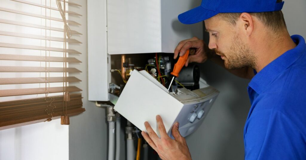 entretien de chaudière par un professionnel